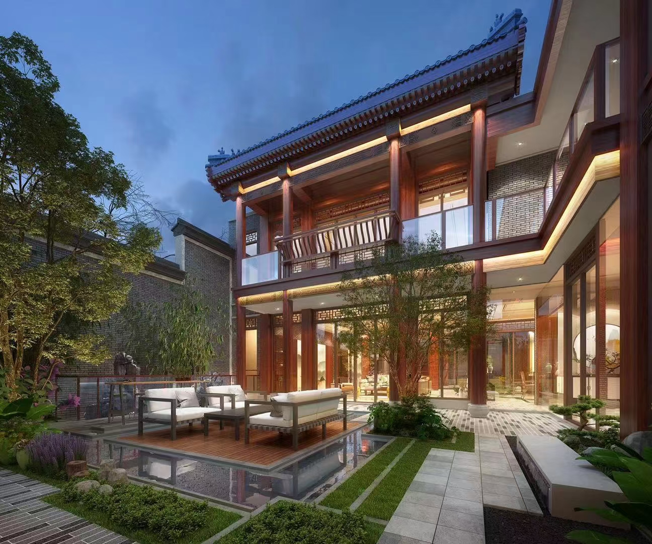 天府新区顶豪中式合院,传世臻品