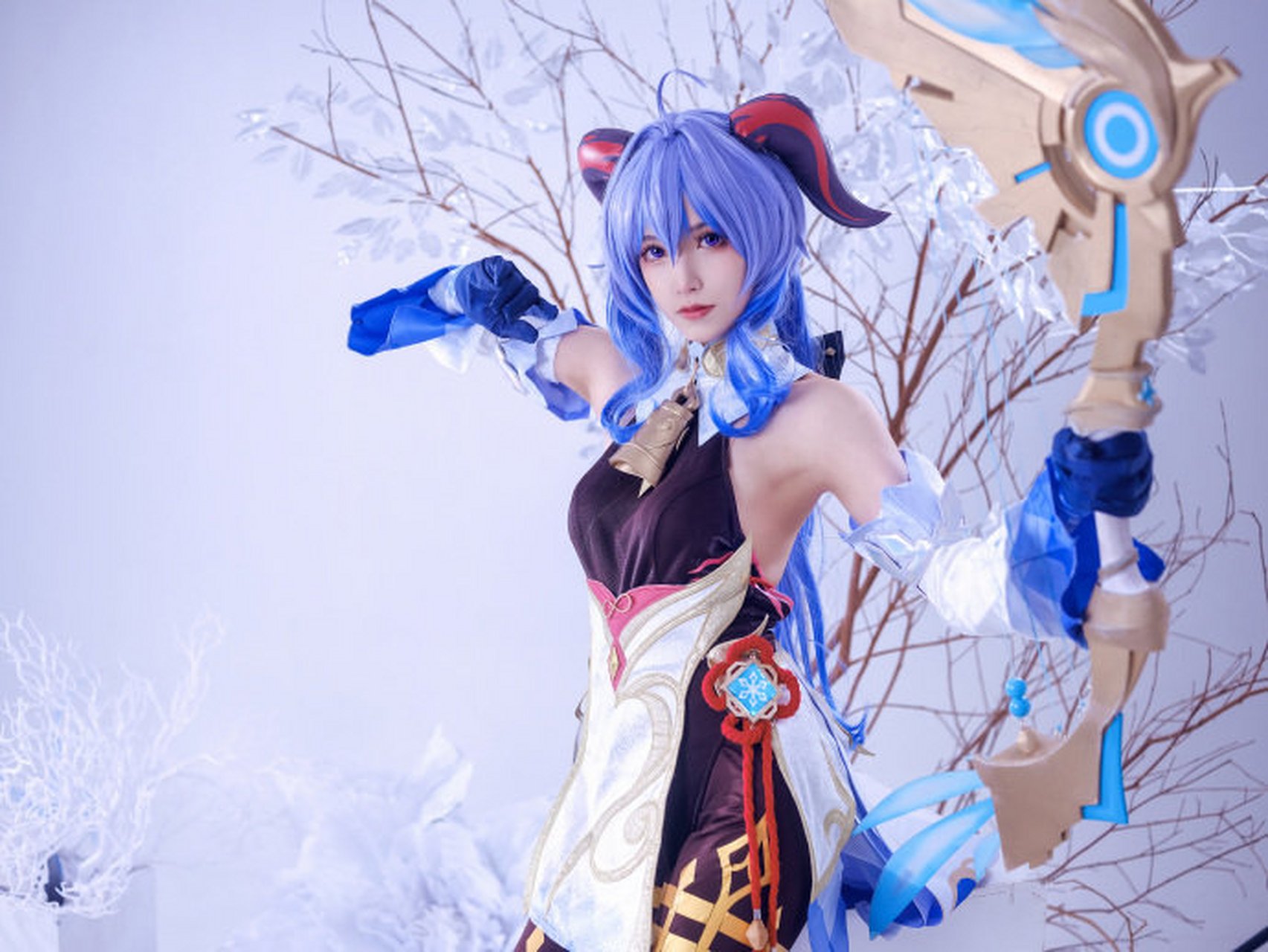 原神甘雨cos正片-君珺#原神#   喜欢的小伙伴点点关注  每天给大家分