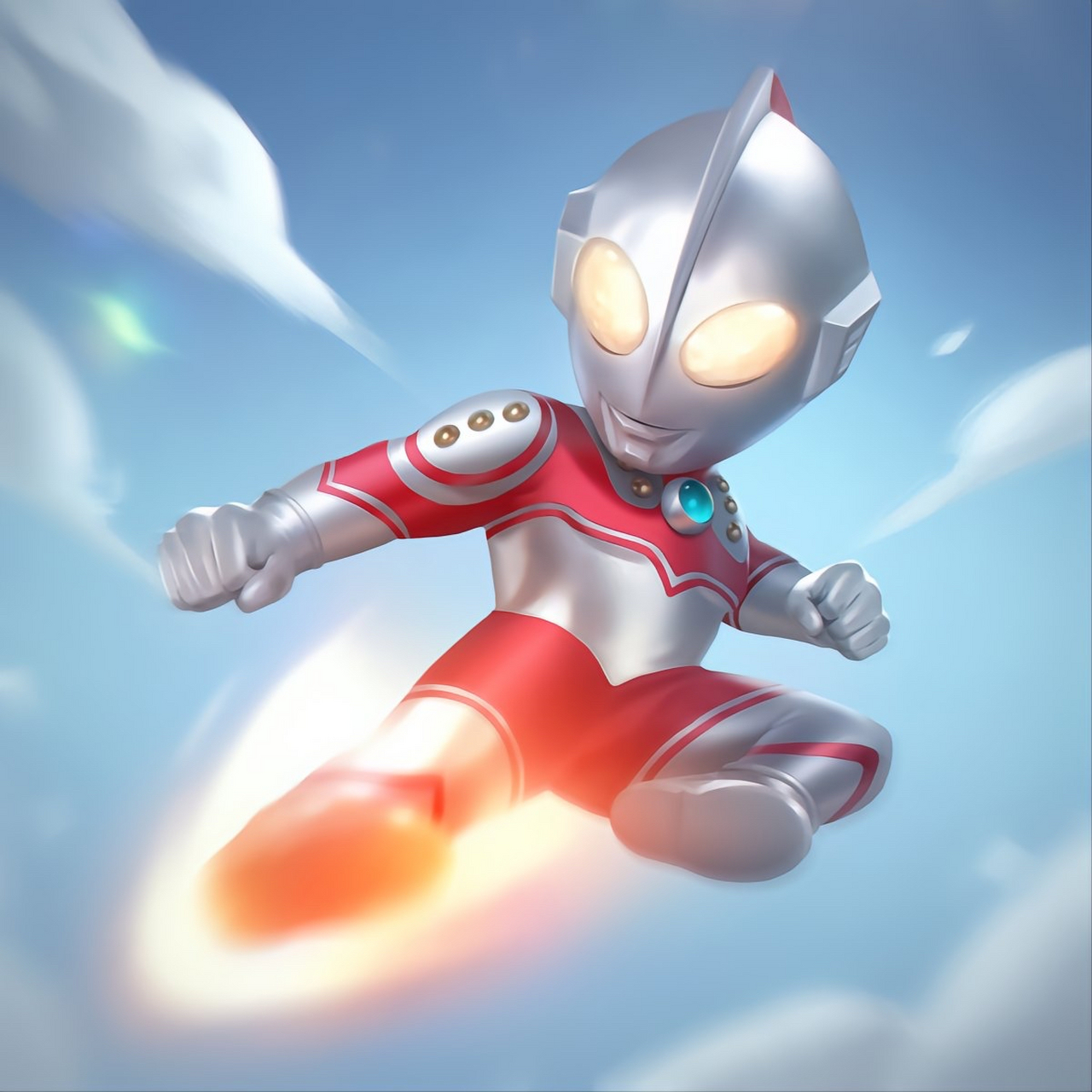 一组小奥特曼照片送给你们 太可爱了#动漫壁纸