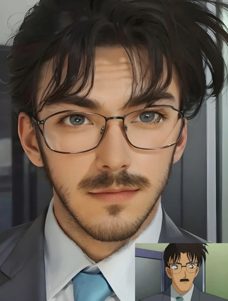 要是柯南的父母真人版是这样,工藤新一突然就不够香了