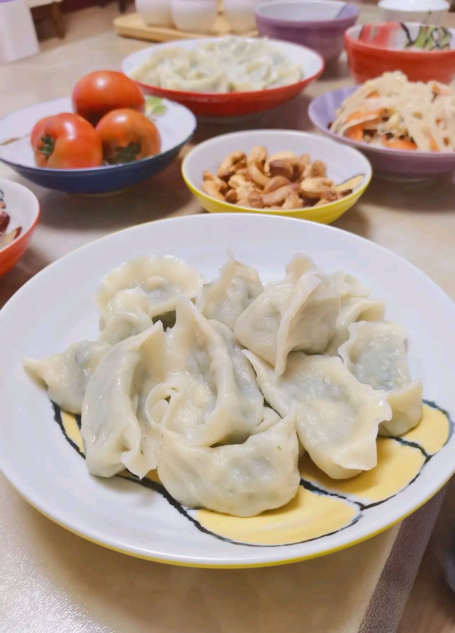 茴香馅饺子,难得的美味  茴香在民间多叫它香丝菜,小茴香,北茴,小茴