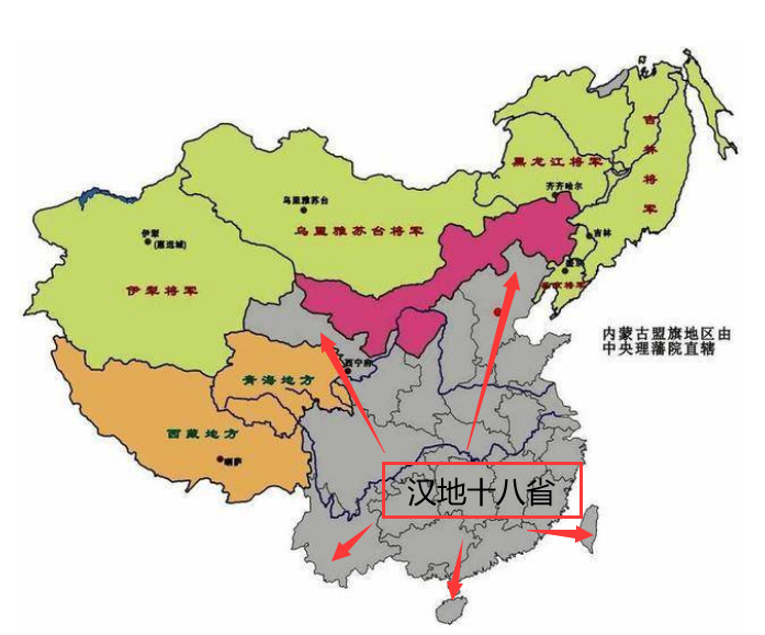 清朝的五大将军是多大的官?