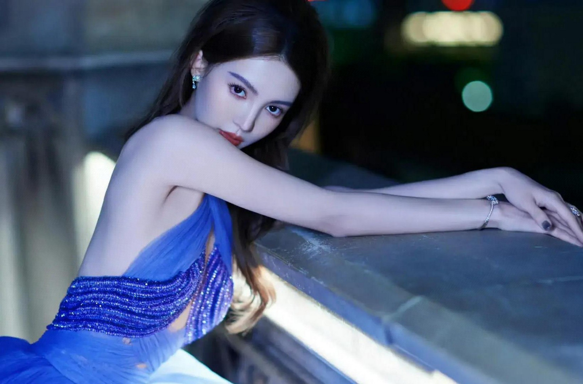 金晨明星壁纸 #百度创作灵感中心# #金晨# #美女