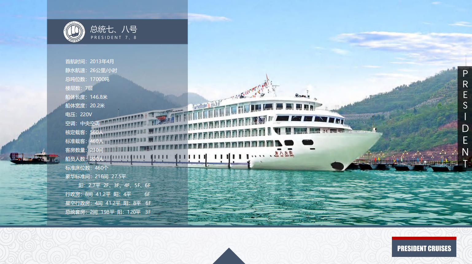 豪华游轮总统系列有多好?(图文)