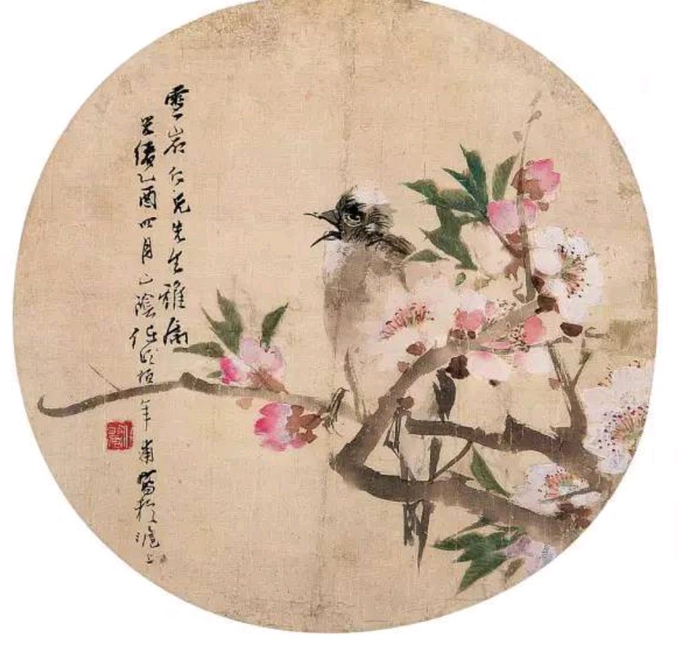 海上名家一一朱偁花鸟画精品欣赏