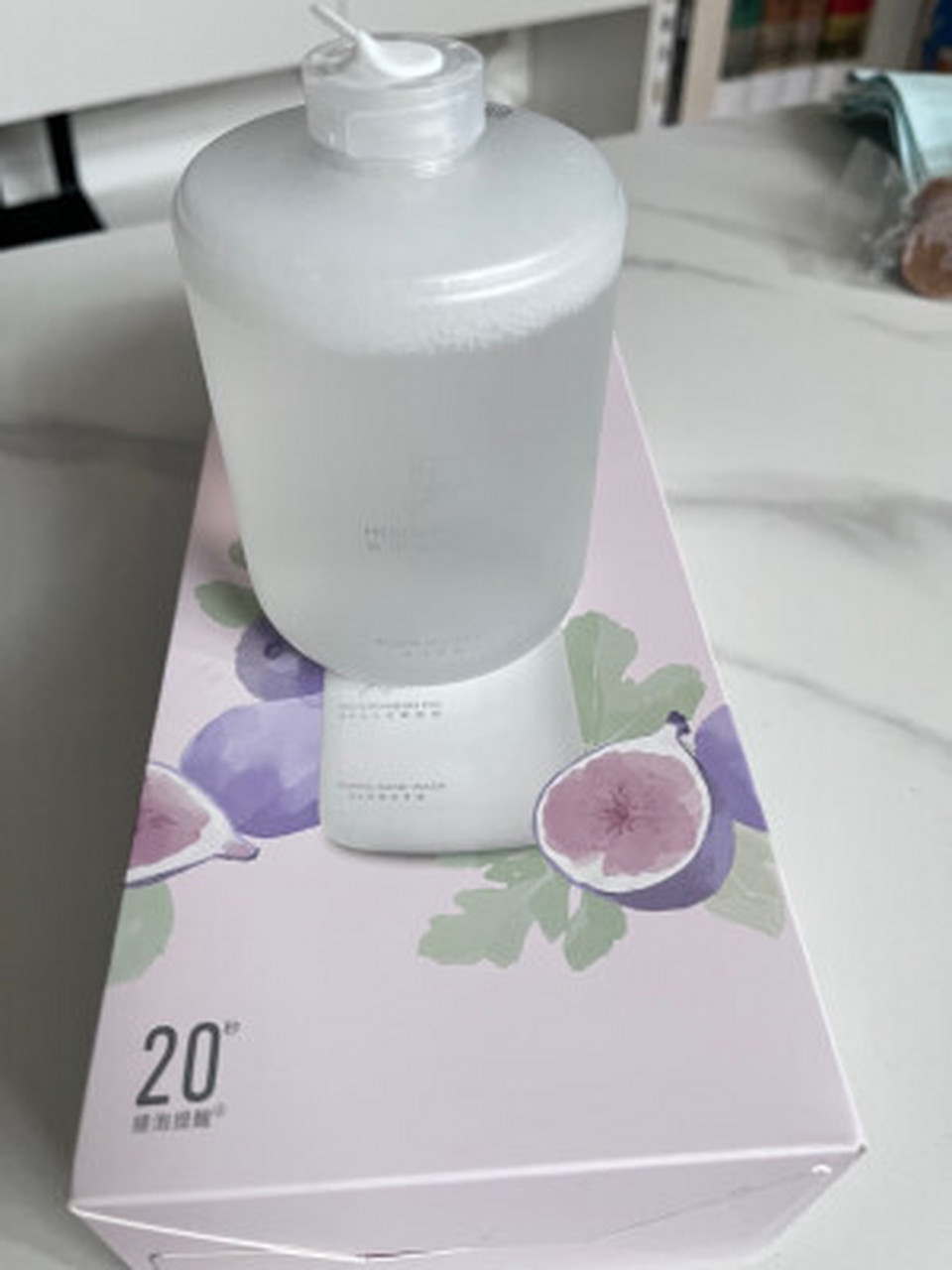 小米 米家 小卫质品泡沫洗手液 地中海无花果香型 两瓶装 米家自动洗