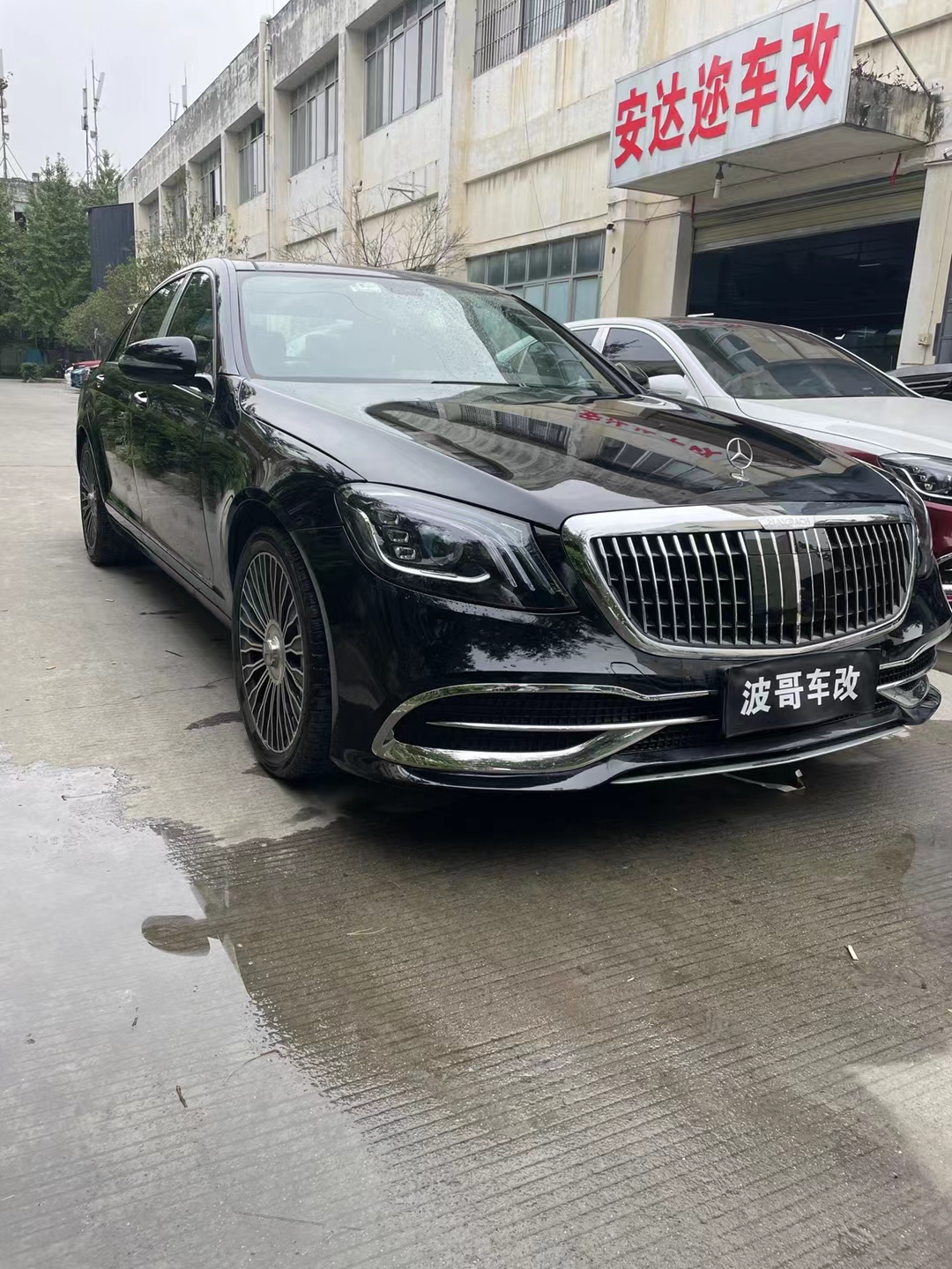 成都专业奔驰s老款221升级新款222