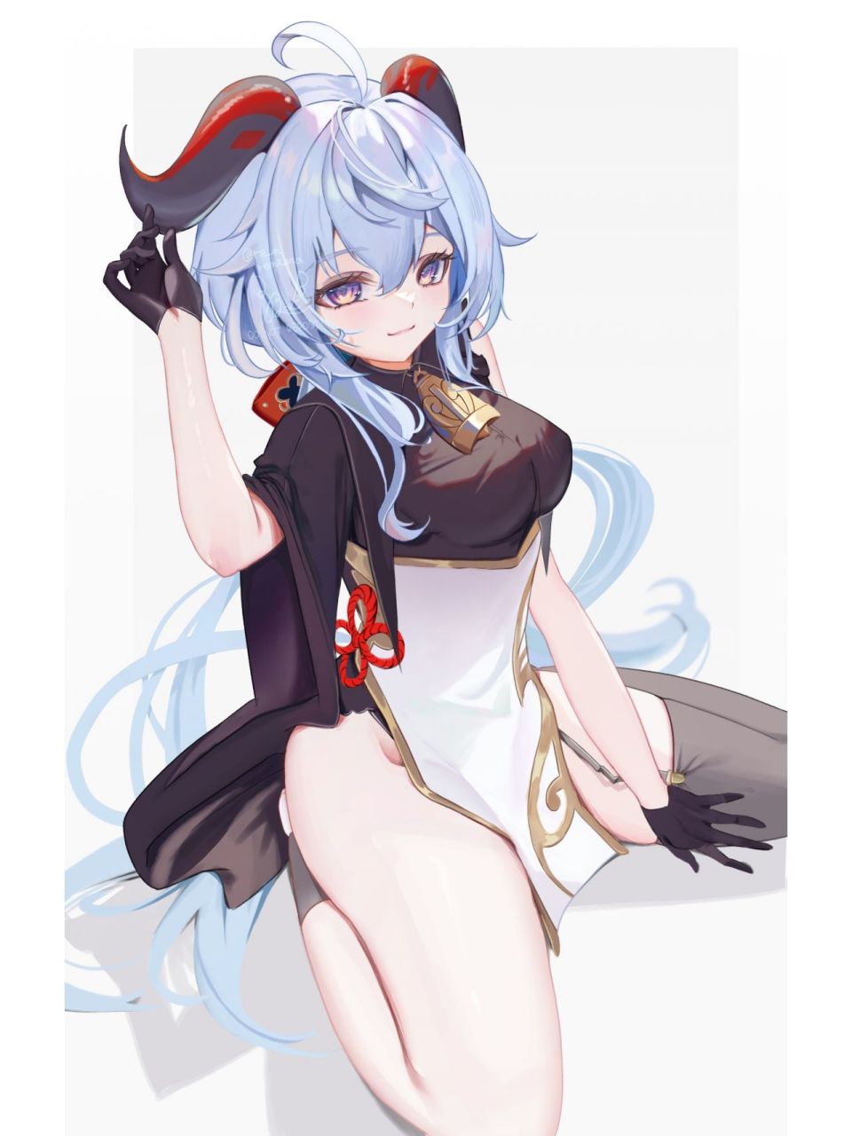 你这甘雨怎么穿申鹤的衣服! 画师:pix   漣