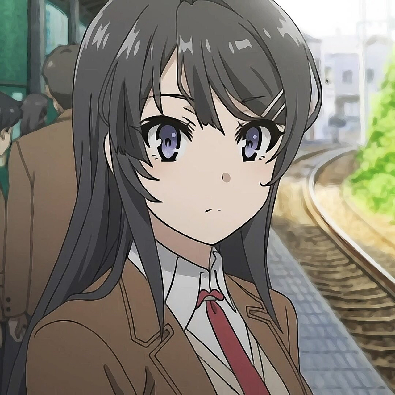 人活着不就是为了#樱岛麻衣# #动漫女生头像# #头像