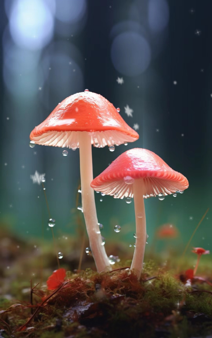 微距下的小蘑菇96!