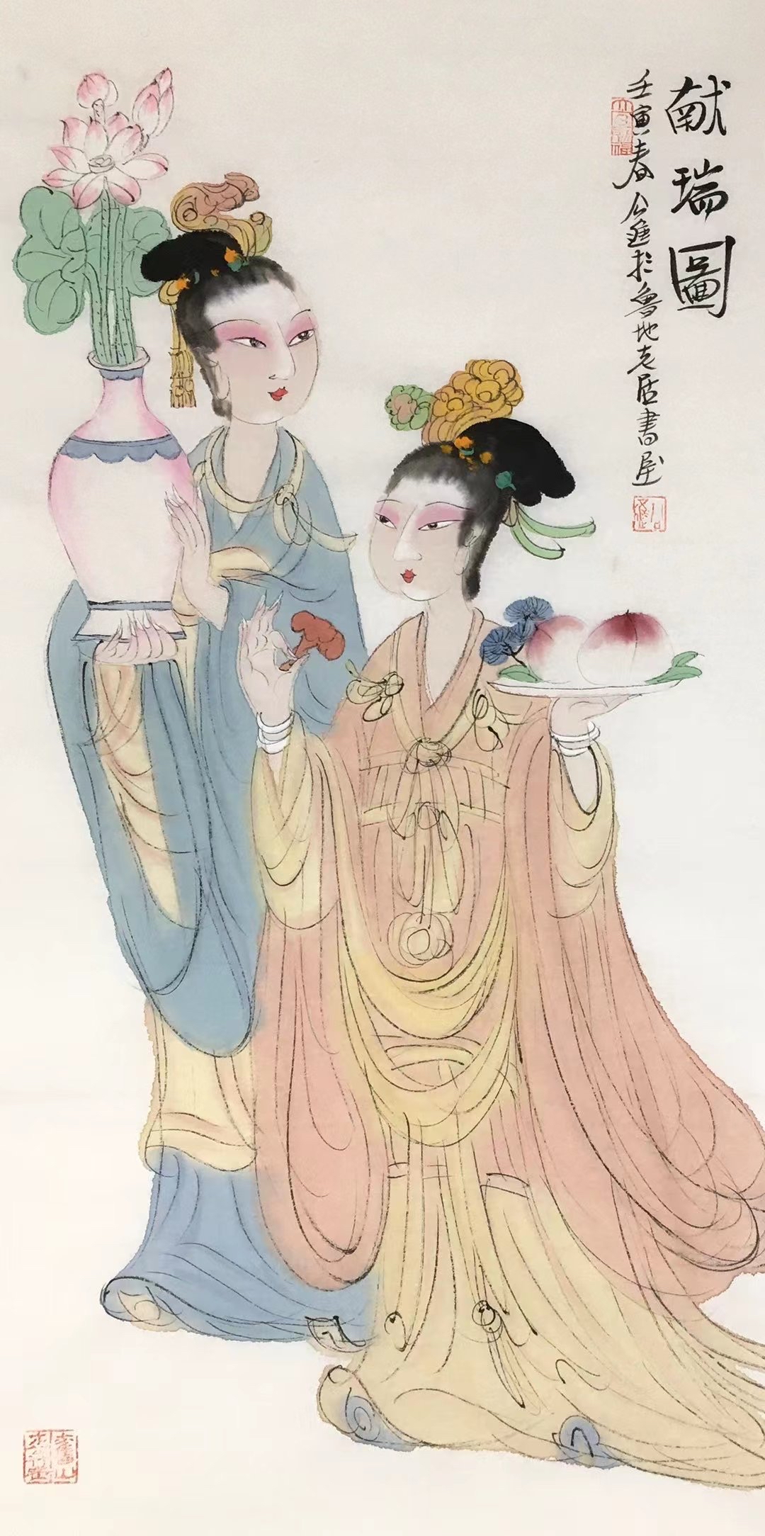 公进人物画新作精品