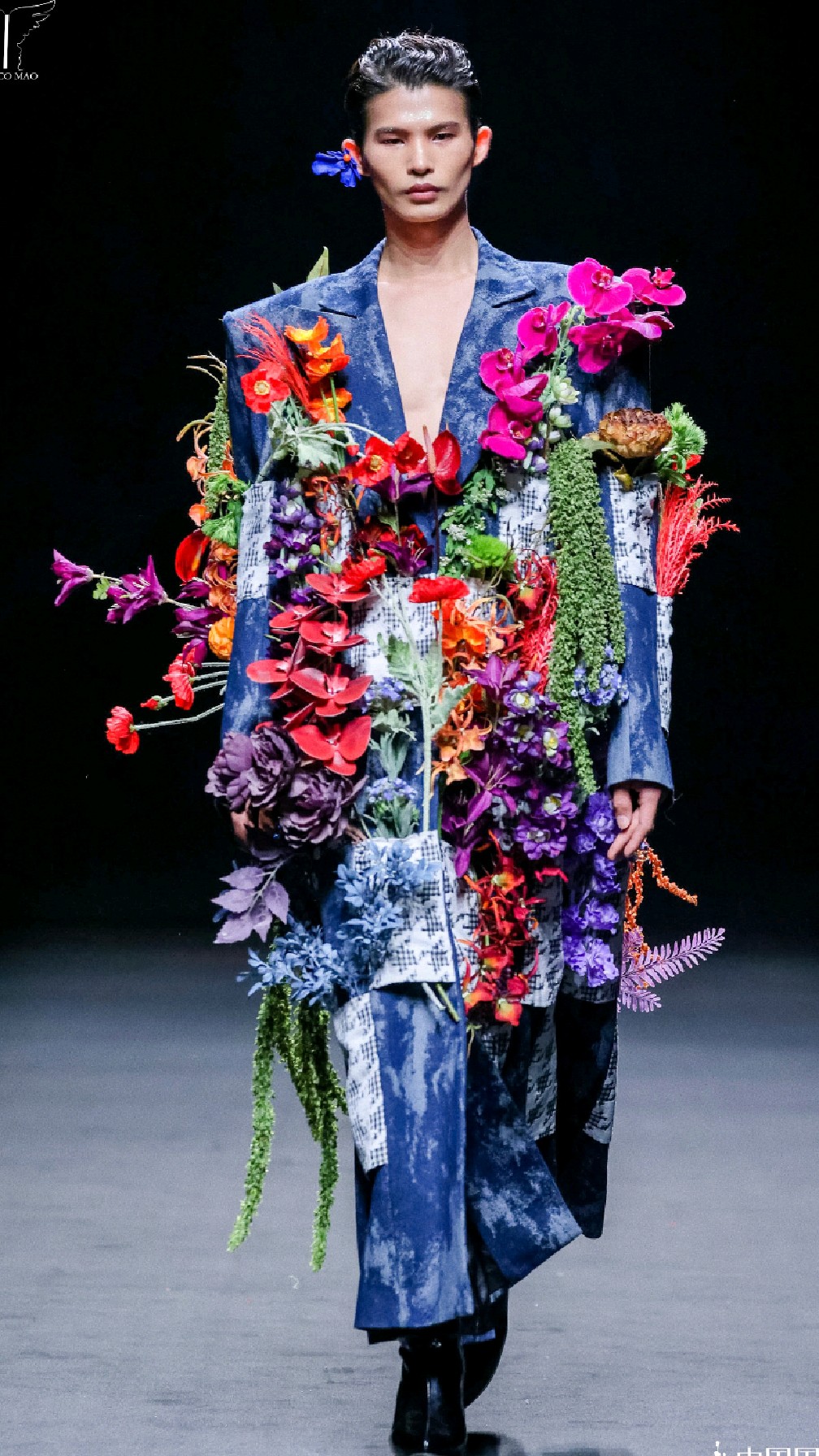 陆仙人 中国国际时装周造型 中国国际时装周#大牌走秀#帅哥#时装周