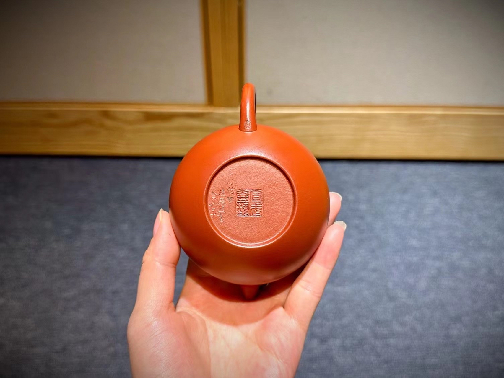 宜兴紫砂壶# #全手工