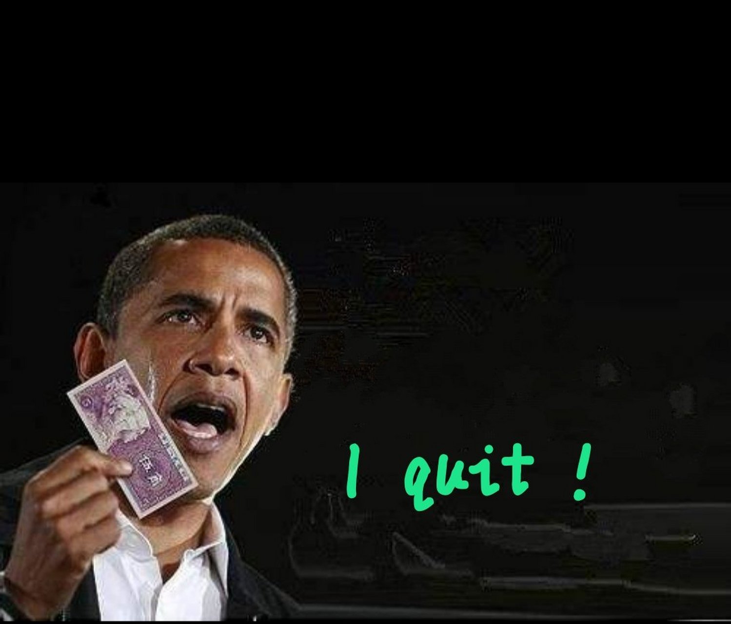 英语怎么说?  i quit .老子不干了!