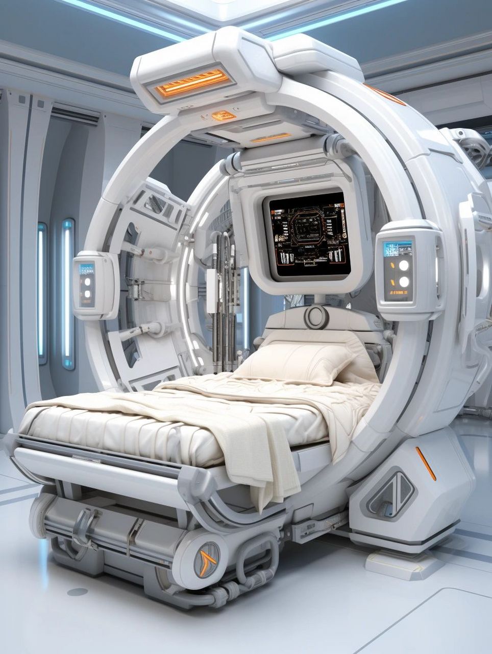 未来的病房也许可以治疗一切病痛!