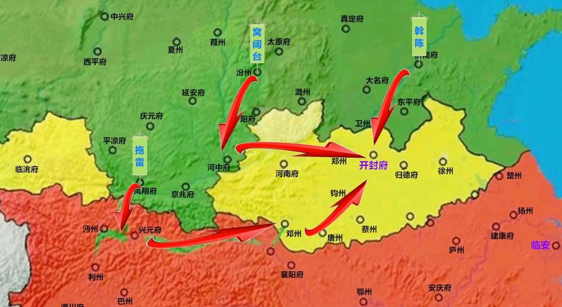 三峰山之战:蒙古军团给女真人的最后一记重锤,大金帝国轰然破碎