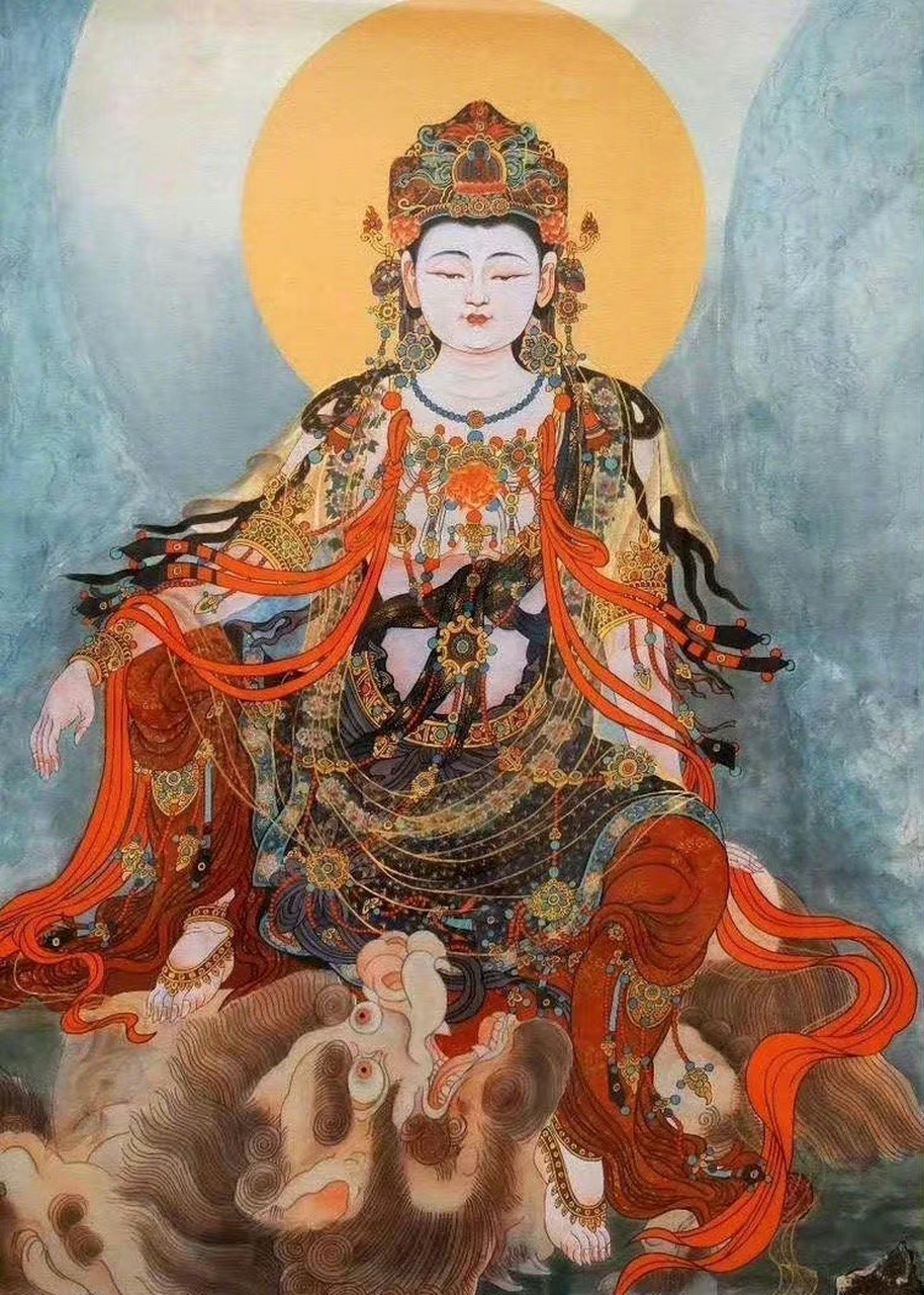 5月22日(农历四月初四)恭迎文殊菩萨圣诞,祈愿大智慧加持!