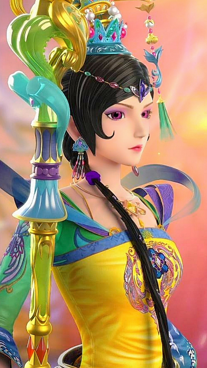 曼多拉动漫美图手机壁纸分享,她是叶罗丽仙境的女王