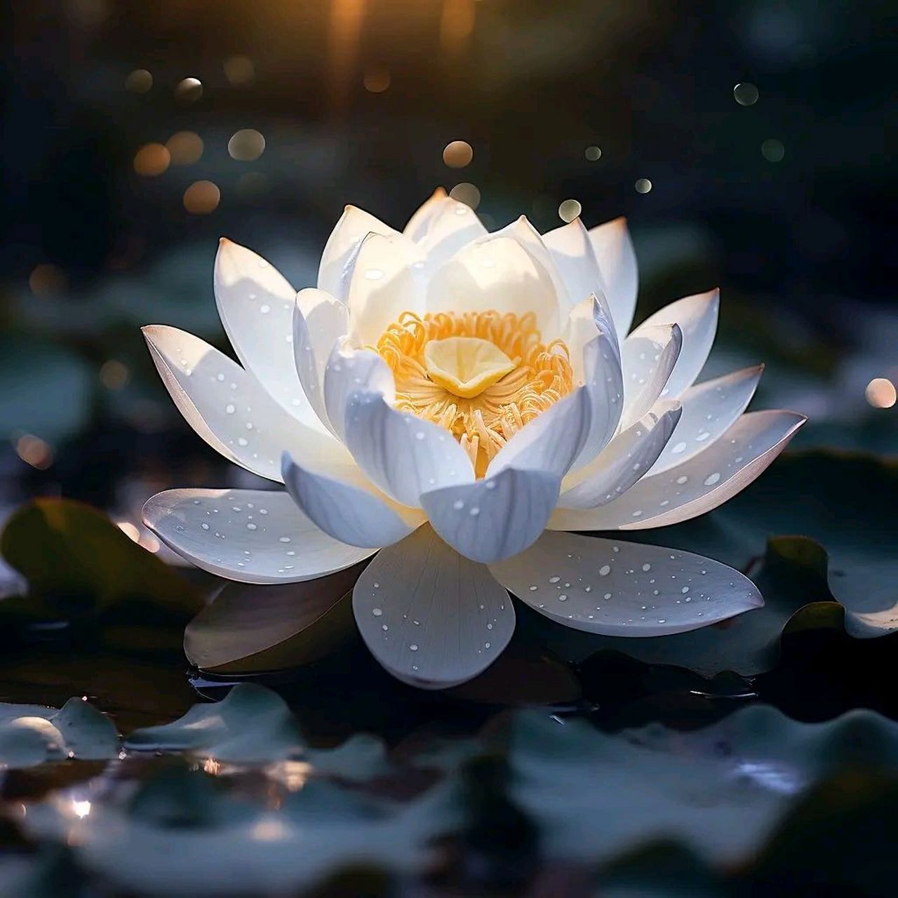 莲花头像,愿我如莲,此生得安然 心中若有美,处处莲花开