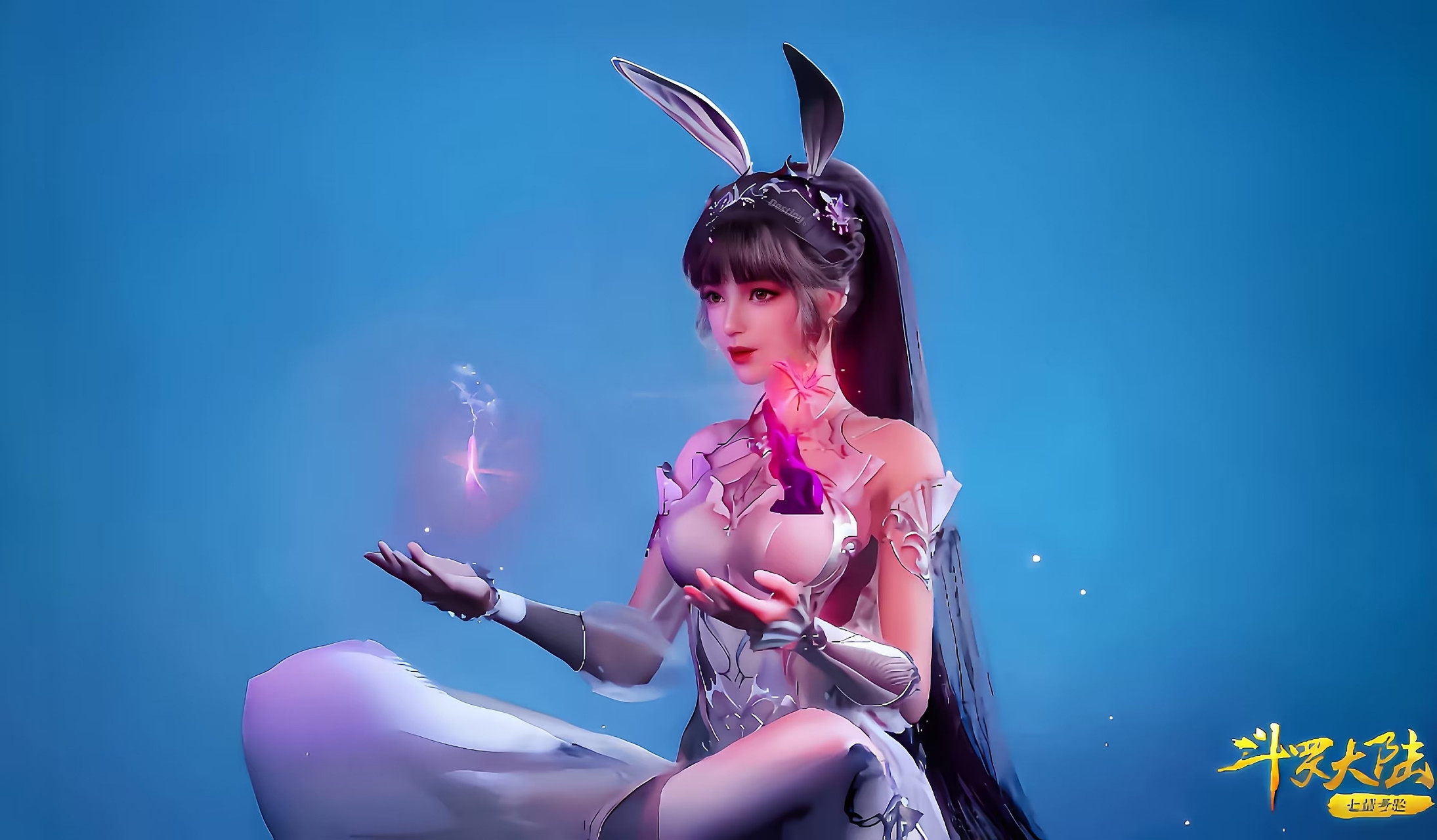 海神岛陪伴唐三海神九考的小舞好漂亮,可惜斗罗大陆快完结了,快要和