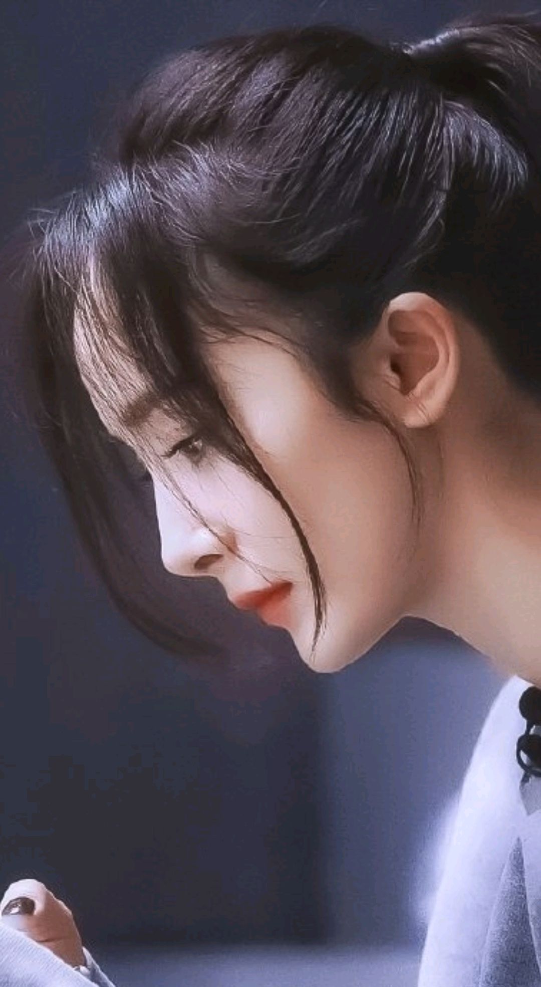 杨幂,双马尾造型,青春萌动