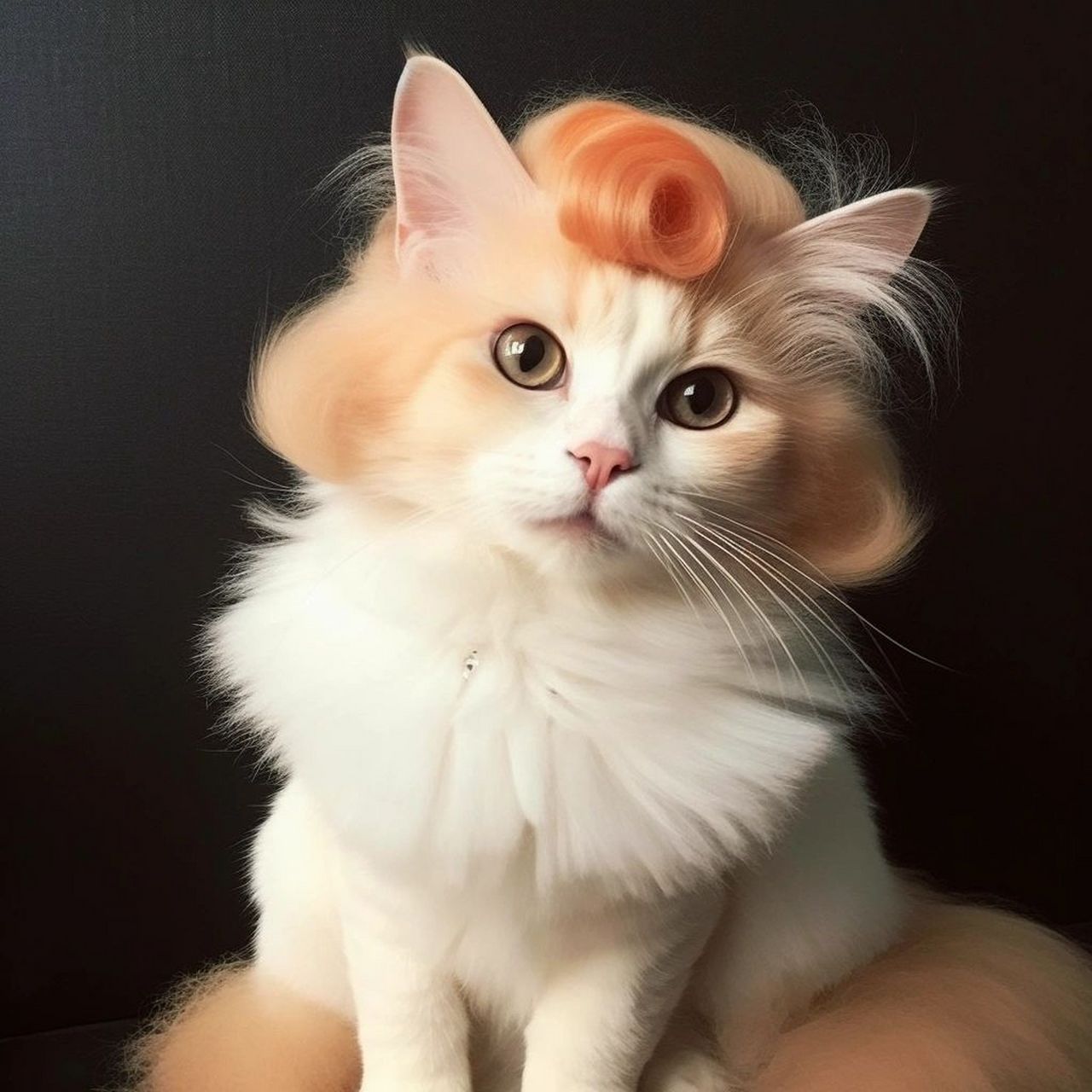 给你家的猫咪,染上一些超酷的发型,是不是带出去就会成为了大众的焦点