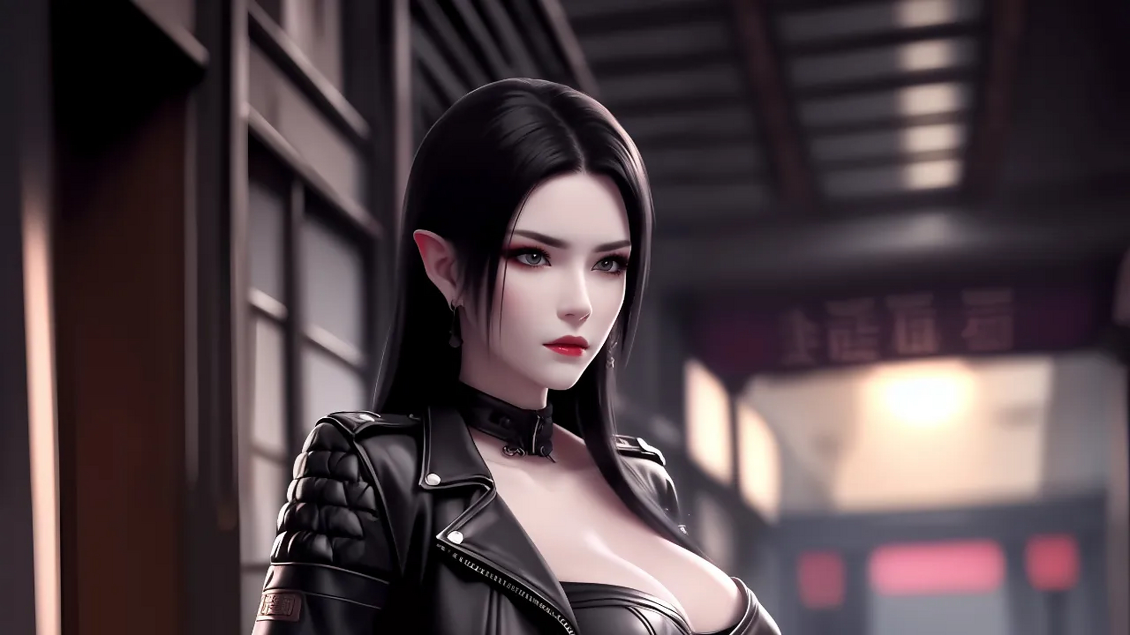 美杜莎女王ai绘画壁纸系列一千三百三十二