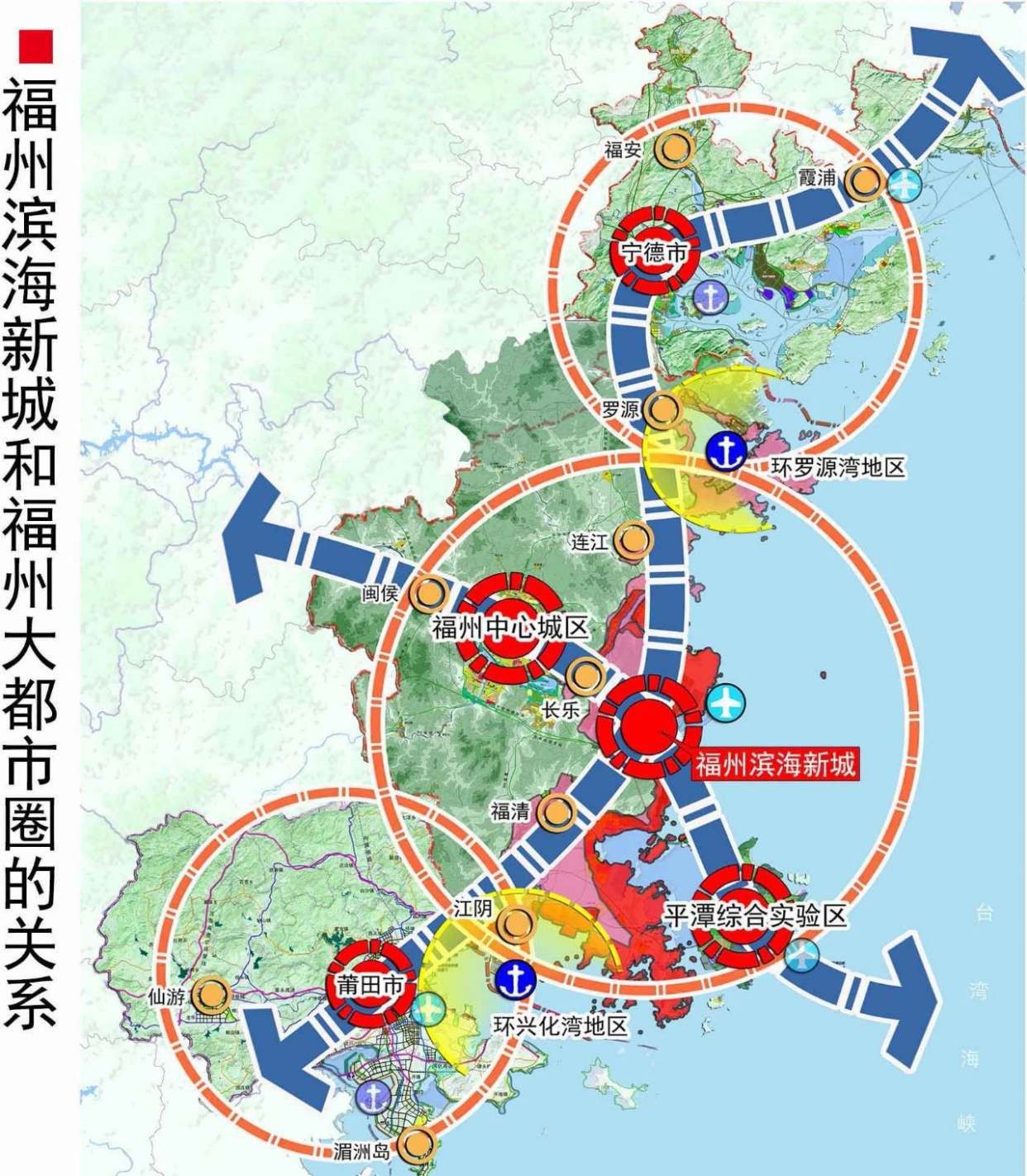 滨海新城的"黄金5年"现已开启,福州的"副中心"即将辉煌