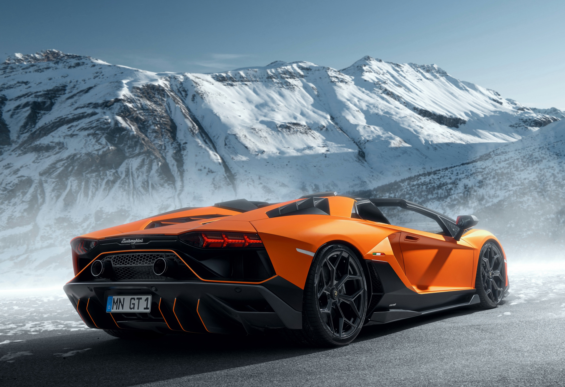 兰博基尼 aventador lp 780-4 ultimae roadster