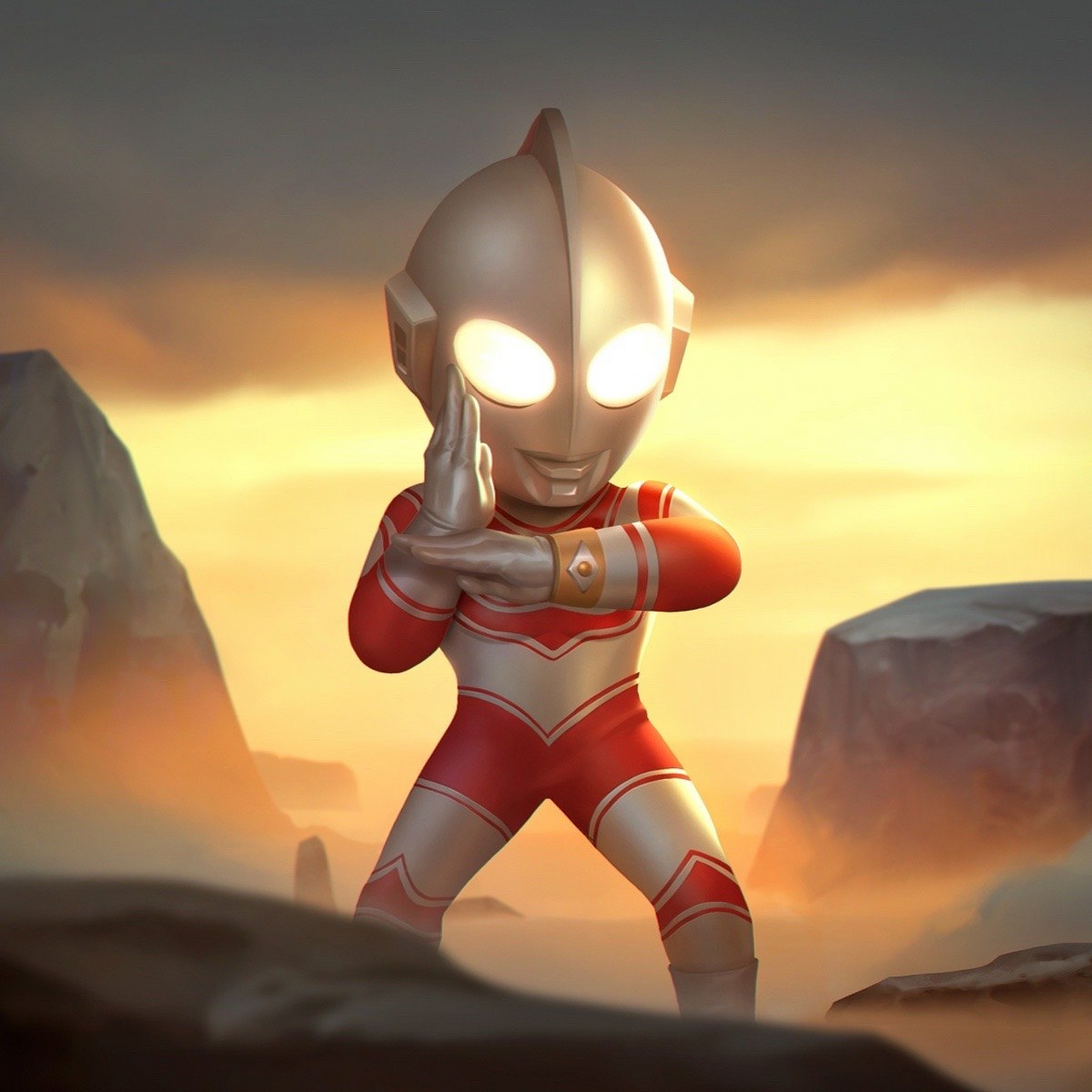 奥特曼小时候的照片 你们知道这个奥特曼名字吗#动漫壁纸# #奥特曼