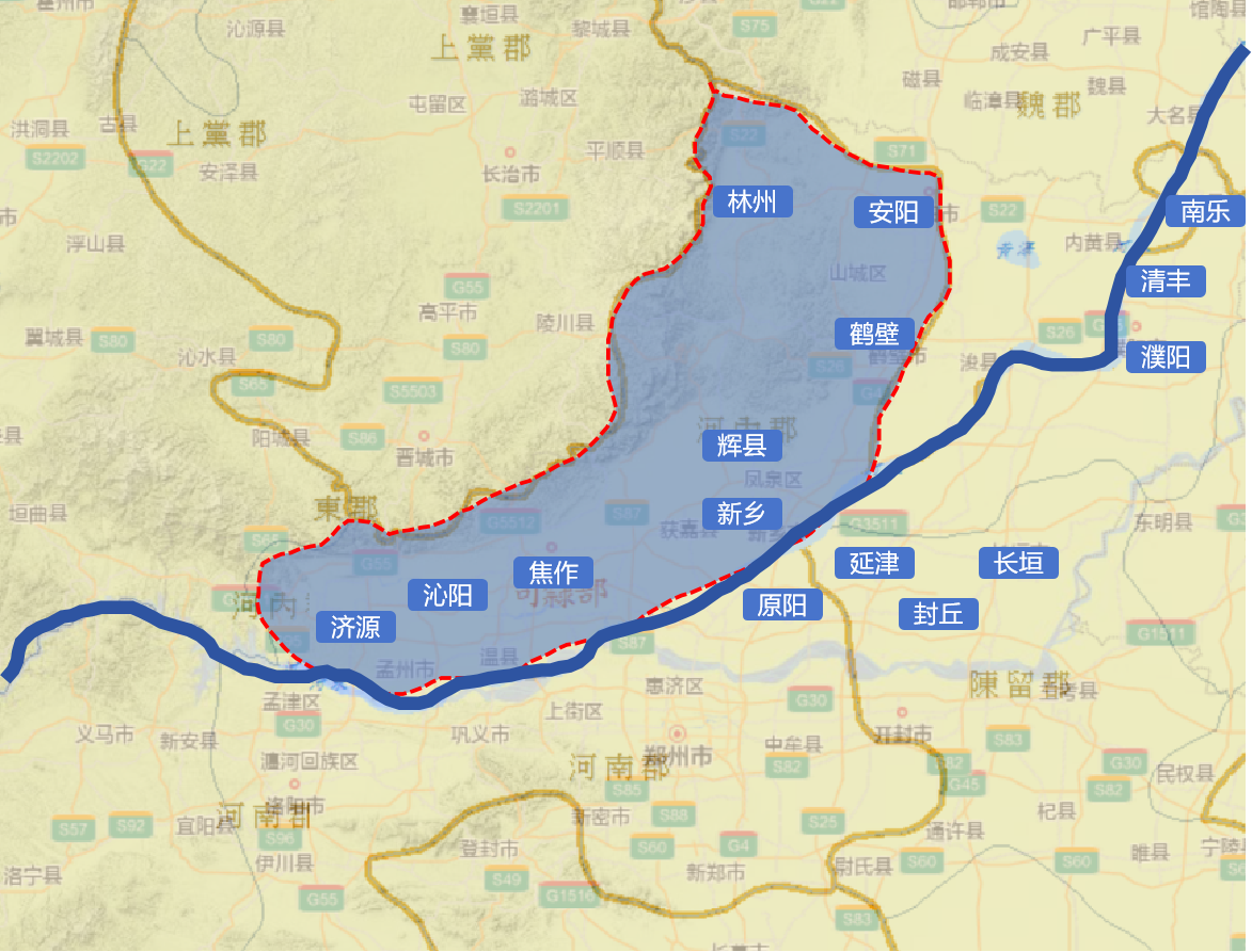 内黄县,为啥叫内黄?外黄,又是咋回事?