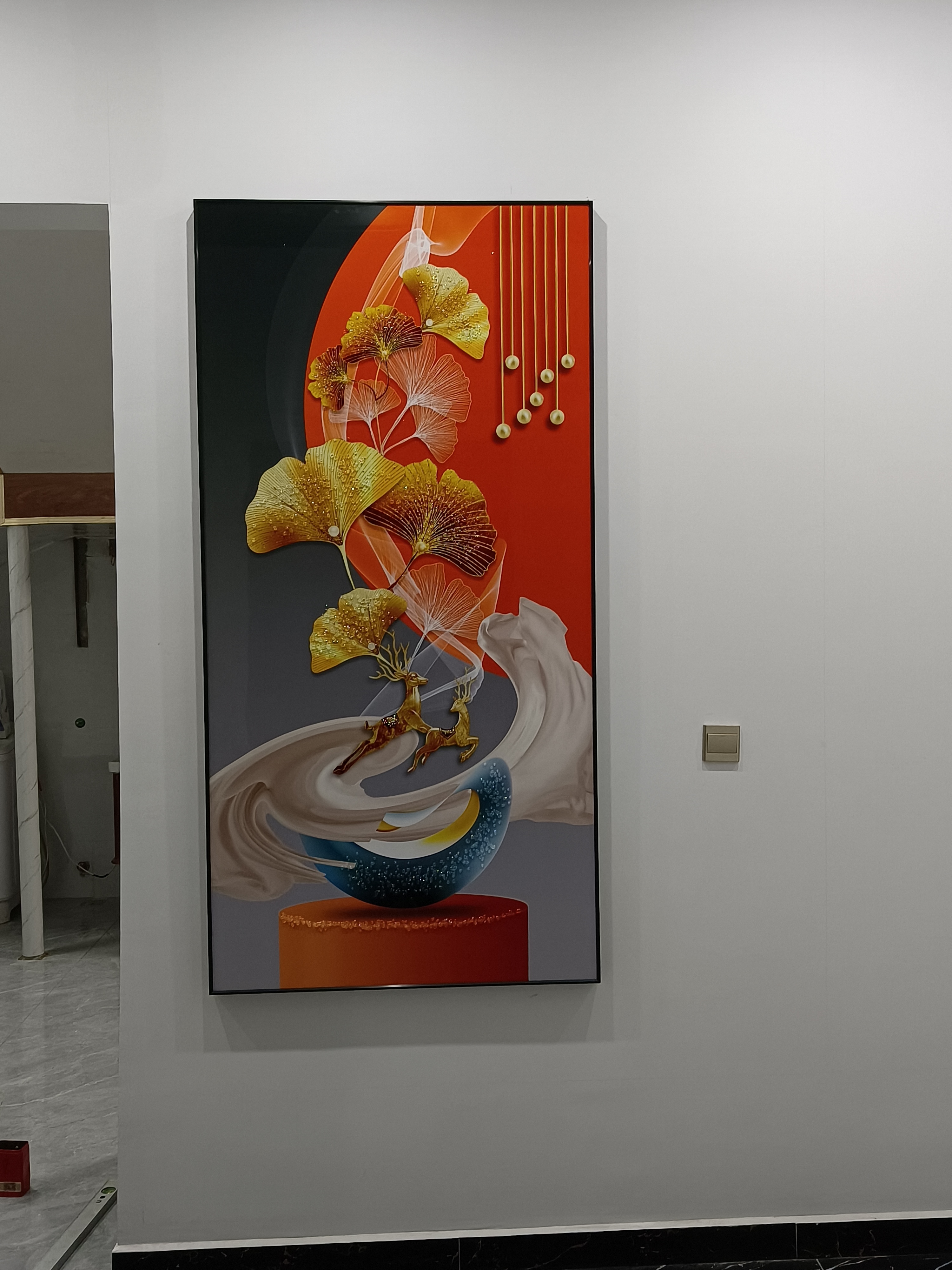 装饰画安装效果