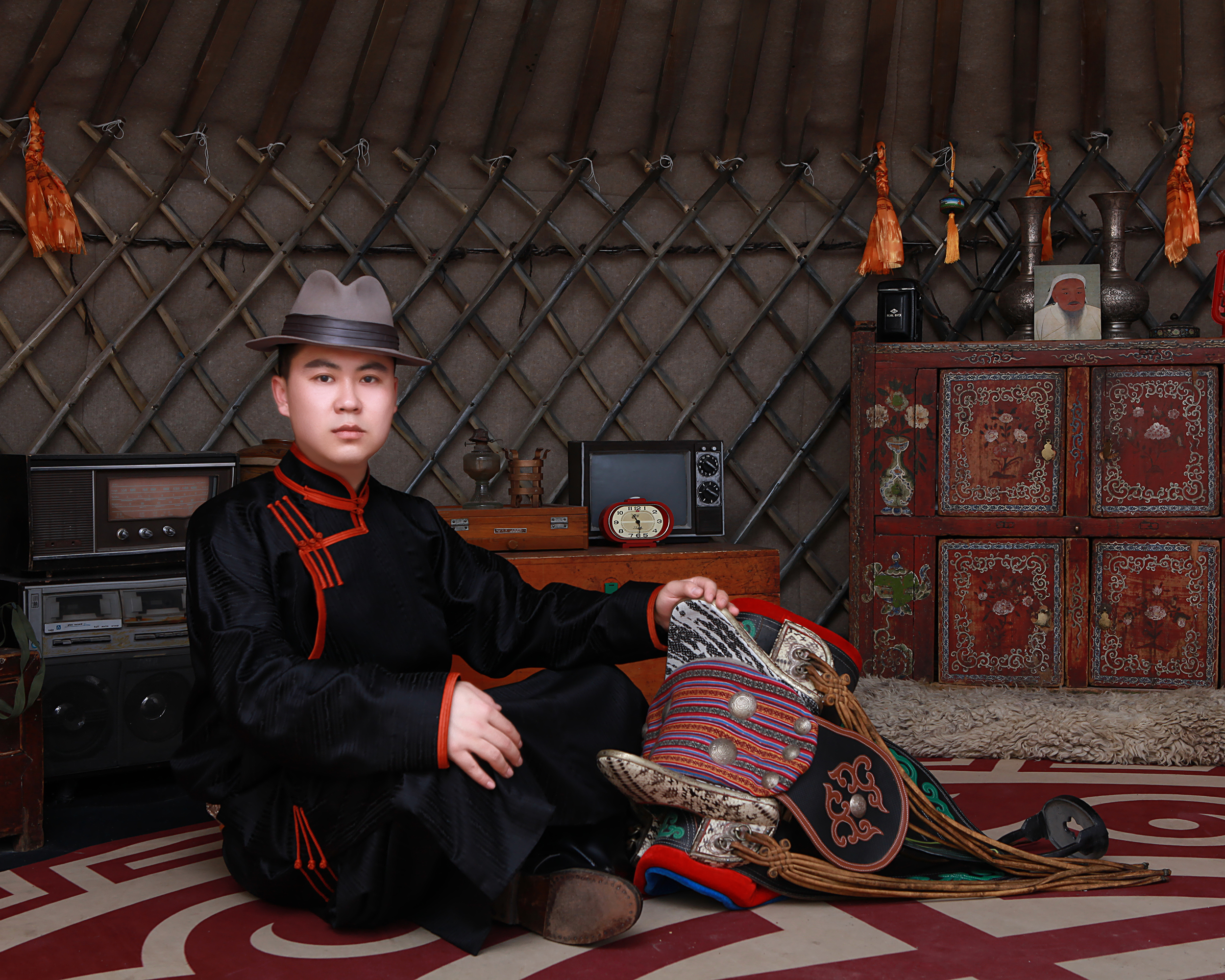 一名来自内蒙古锡林浩特正蓝旗金莲川草原上的九零后男孩