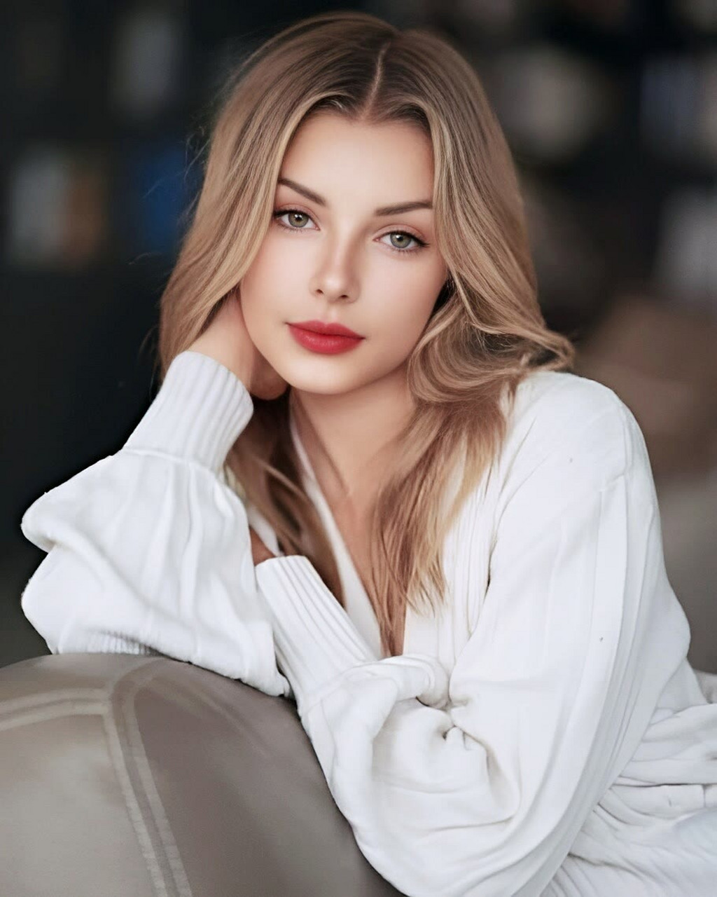 卡米拉·贡加拉,整体看起来非常具有甜美风,又带着些许清纯,活力十足.