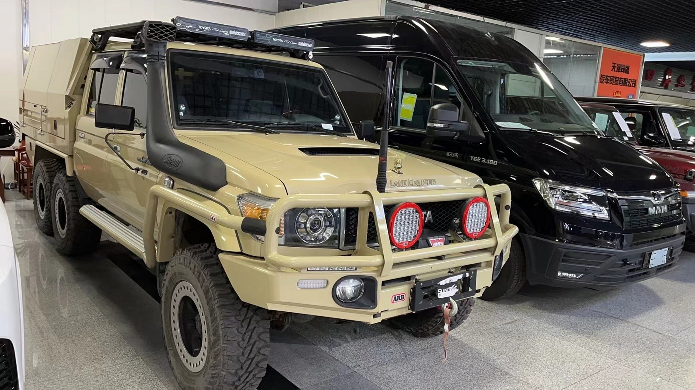 平行进口丰田lc79柴油6x6没有报废年限