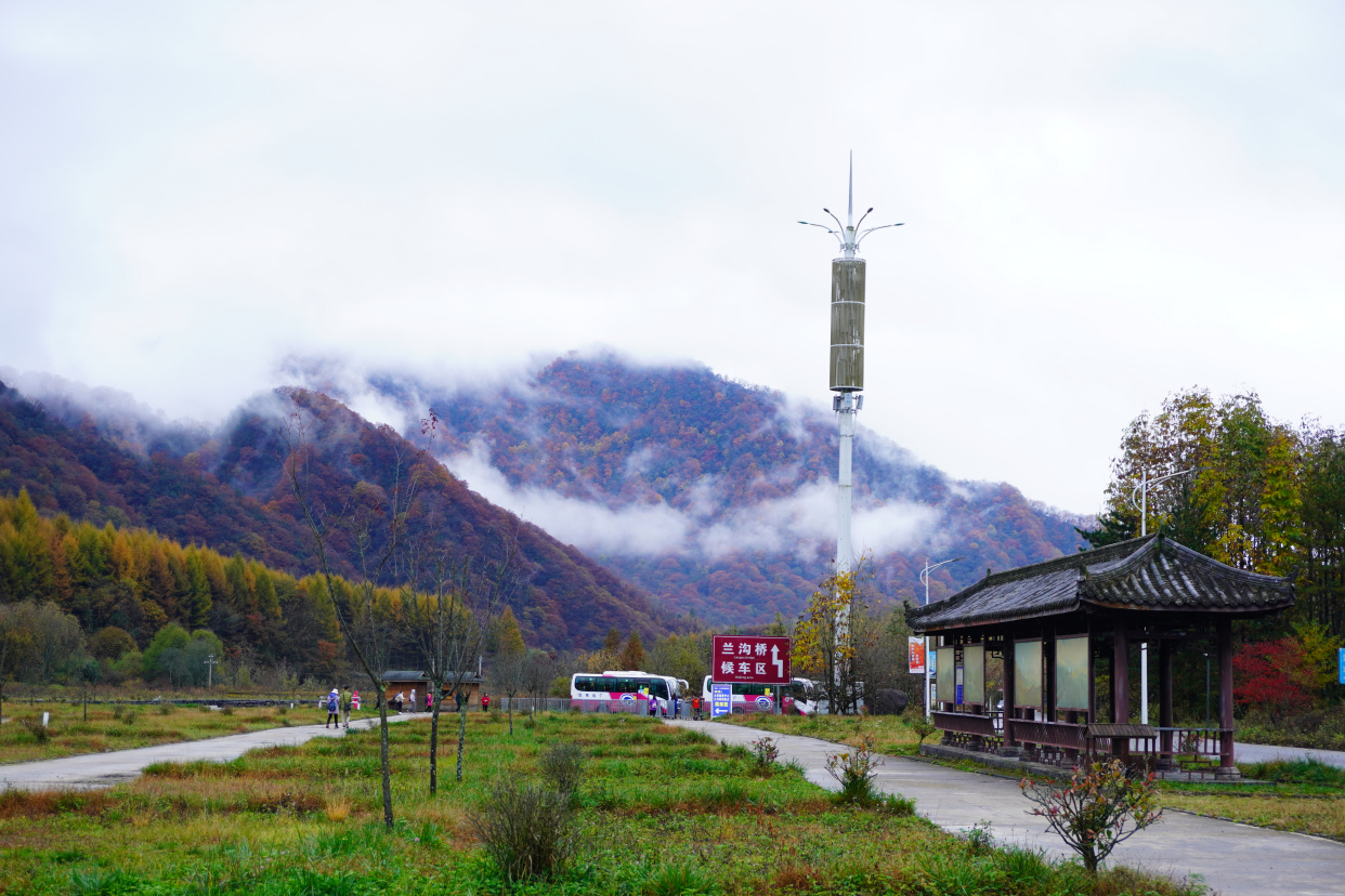 光雾山米仓山风景