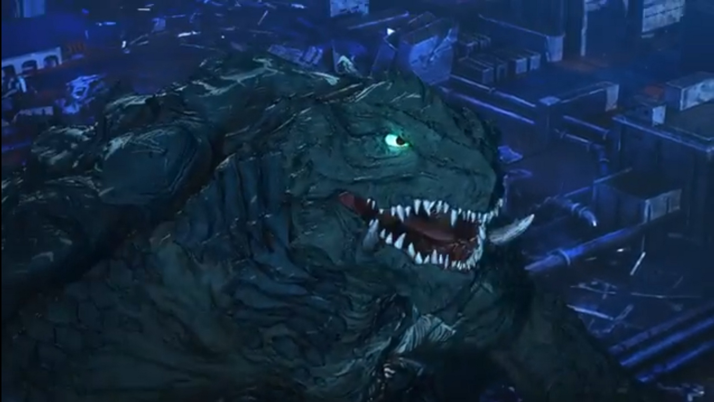 电影# #动漫# 大怪兽加美拉的最新大电影《gamera -rebirth-》公布了