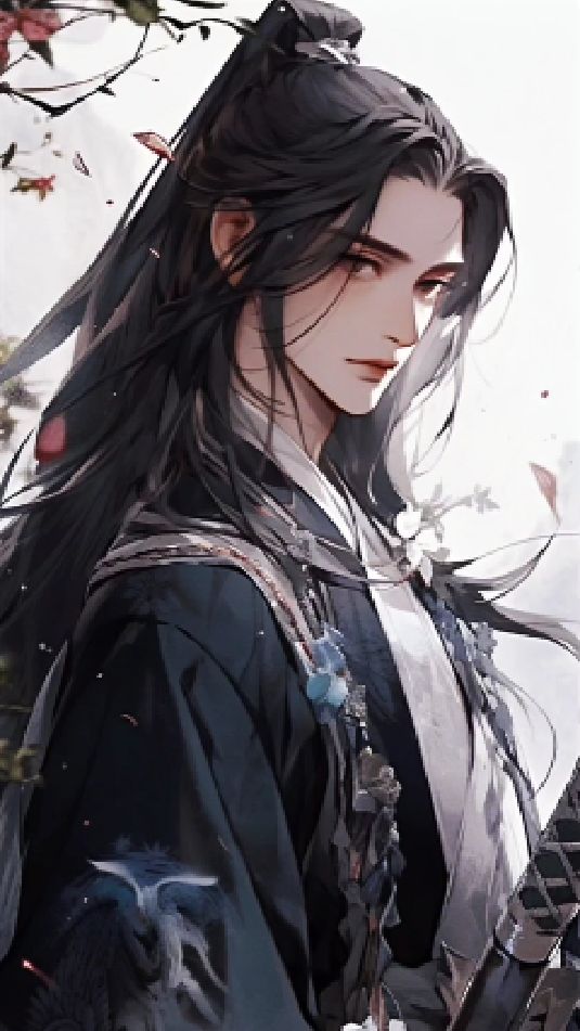 古风男图,ai绘画