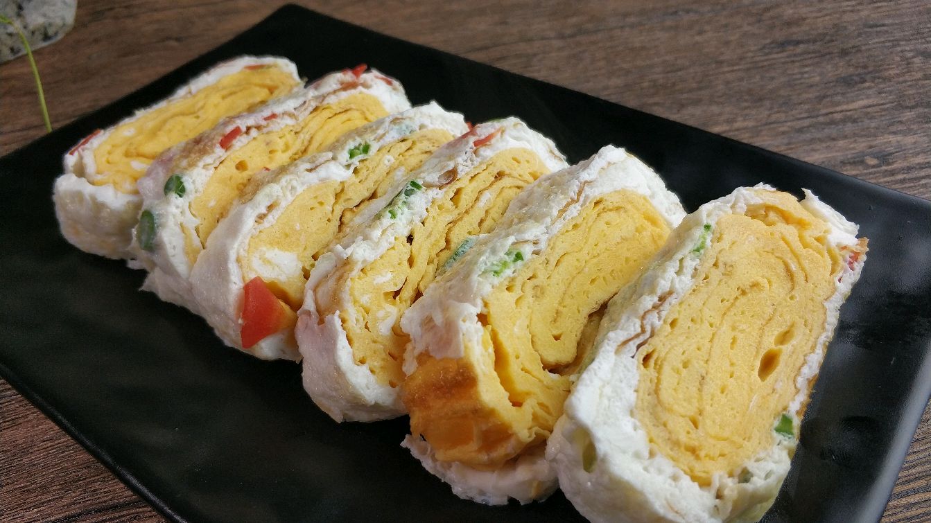 深夜食堂里的厚蛋烧(玉子烧),做法超简单,看一眼就会