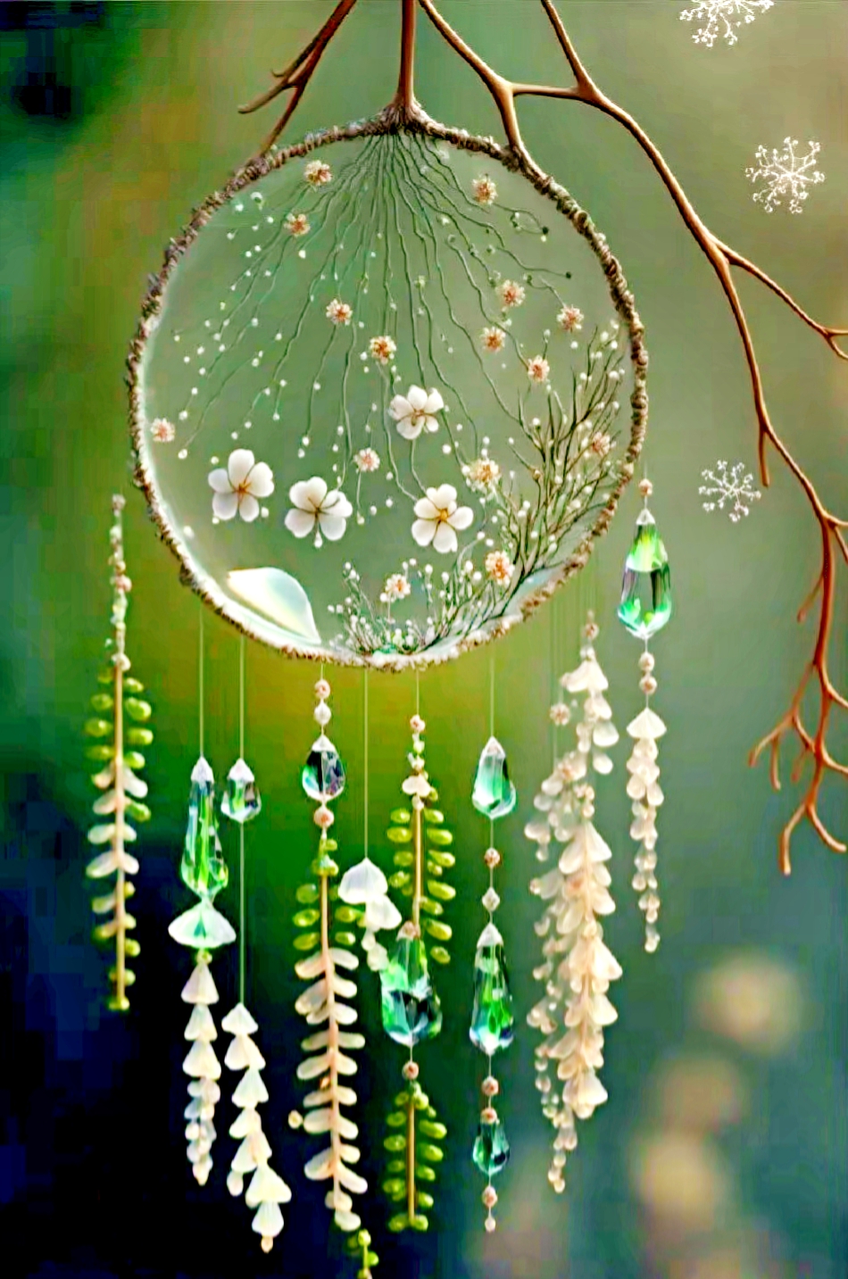 剔透晶莹的色泽,精致唯美的造型, 这可爱的小风铃,你喜欢吗?