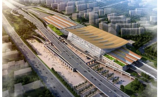 北京在建的一座高铁站,站台规模5台10线,还建设地铁专用的站台