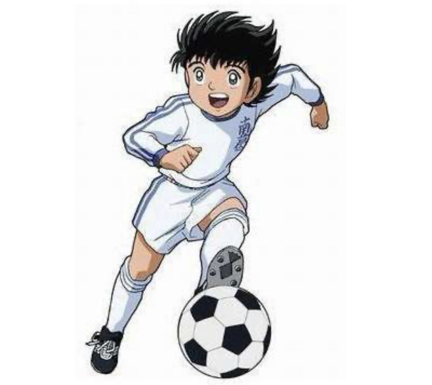 在34年前的日本动漫《足球小将》中的一场比赛,日本队以3