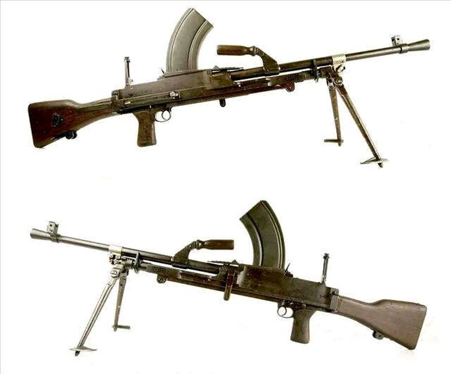 英联邦国家军队的支柱武器布伦轻机枪 布伦轻机枪也称布朗式轻机枪