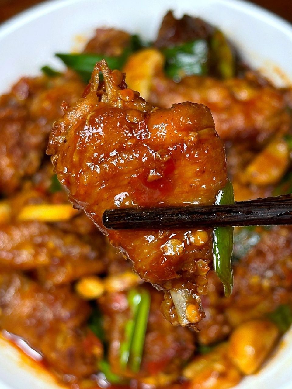 是好吃,就是有点太费米饭了09|||今天做了一个贵州口味的糍粑辣子鸡