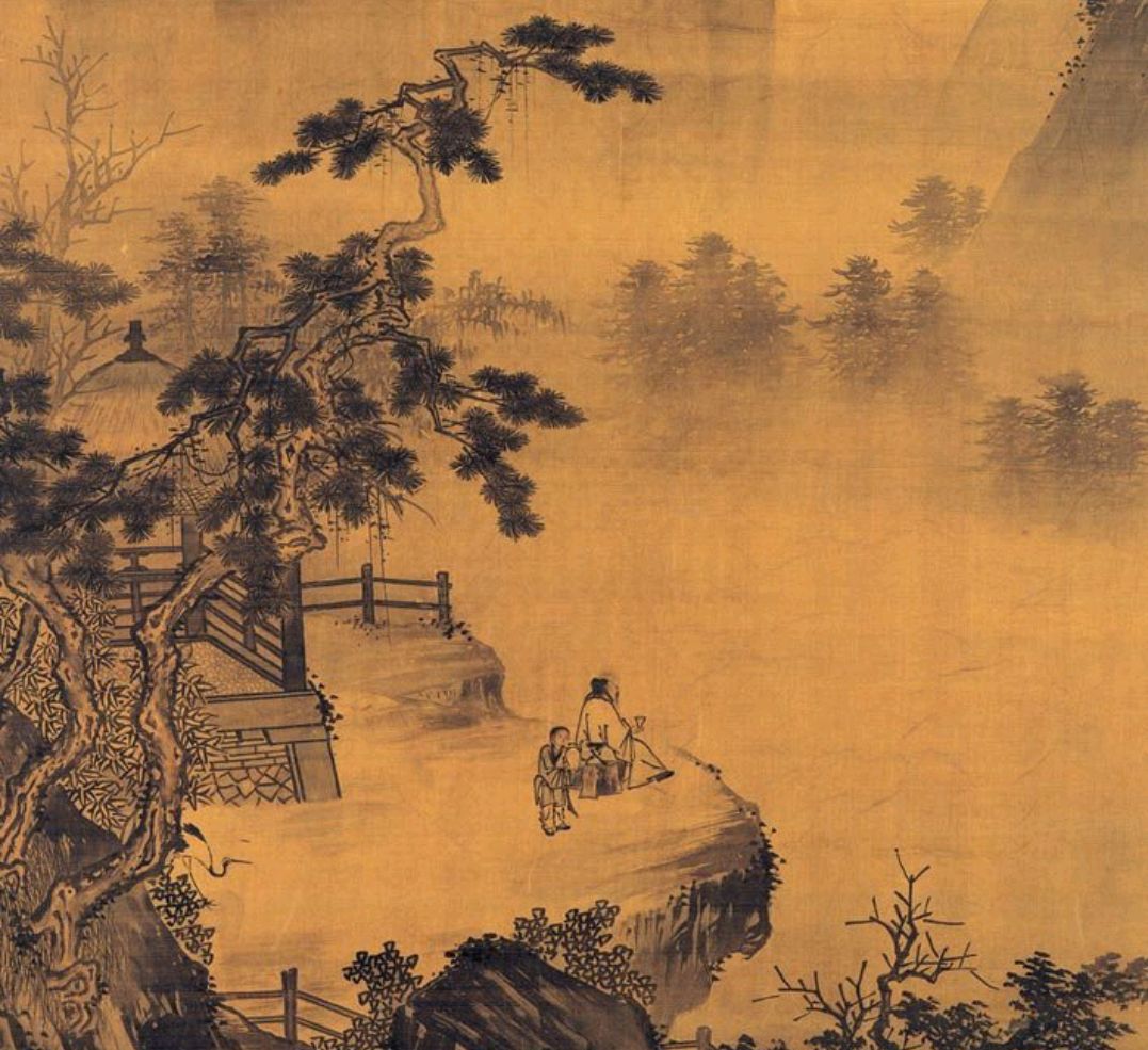 在马远山水画里看明月