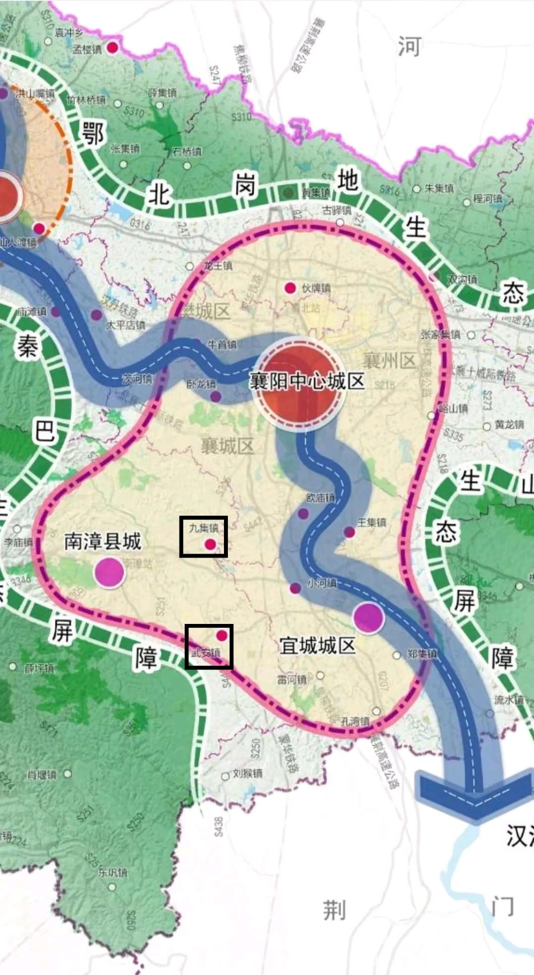 南漳县武安镇规划图片