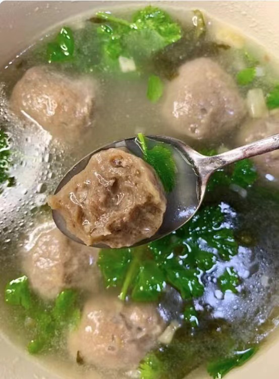 紫菜牛肉丸汤太好喝了吧