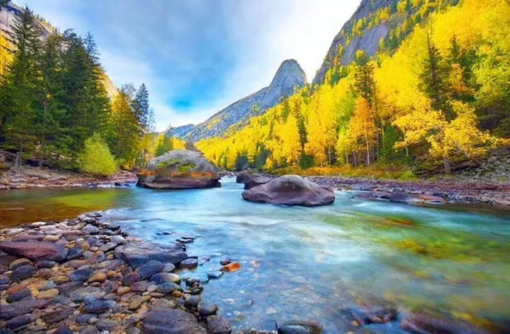 秋天的新疆,一草一木皆风景,从一望无际的路和湛蓝的天空开始,秋的