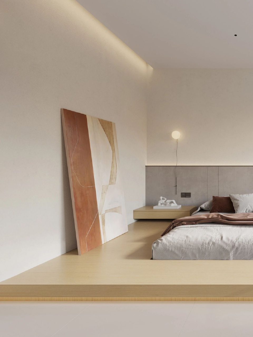 地台床 | 卧室就要随心所欲打破常规～ 地台床看了让人好想来个大字躺