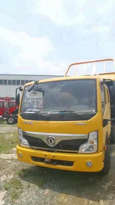 东风福瑞卡双排自卸车#双排自卸车#双排座轻卡#蓝牌自卸车#自卸翻斗车